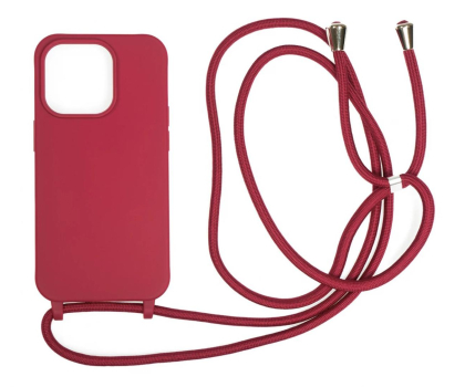 Etui do telefonów Mobile Origin Lanyard Case do iPhone 14 Pro cherry LYC-S-CHR-14PRO